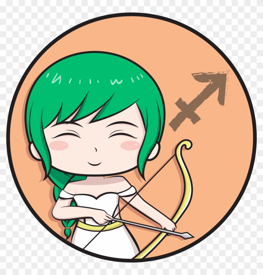 Sagittarius - Cartoon #1704847