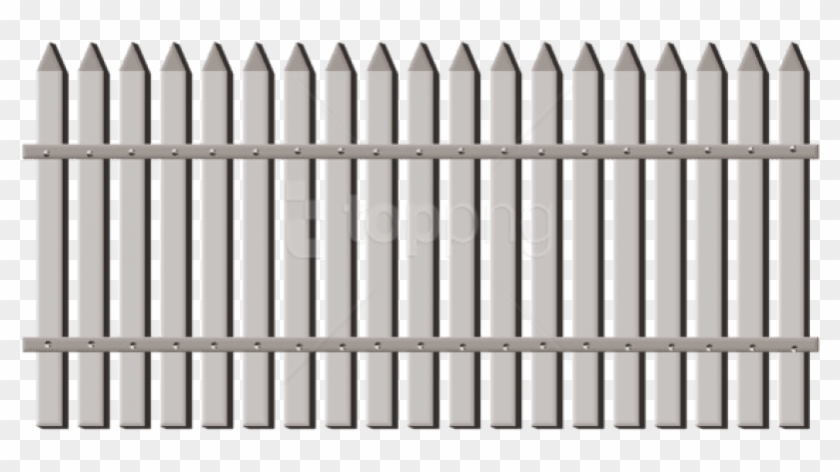 Free Png Download Transparent Garden Fence Clipart - Fence #1704913
