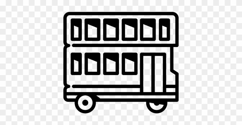 Double Decker Bus Vector - Double Decker Bus Vector #1704974