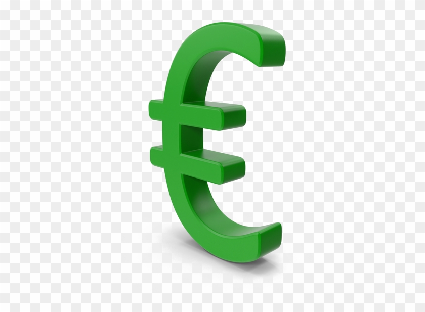 Euro Symbol Png Image File - Green Euro Sign Png #1705193