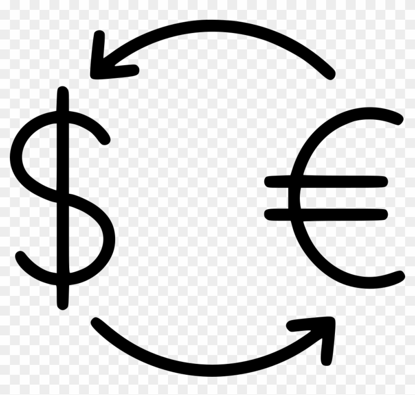 Exchange Currency Exchange Dollar Euro Finance Comments - Tax Cut Icon #1705215