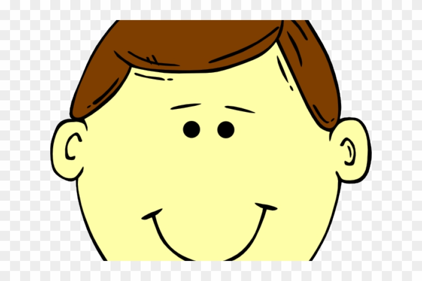 Short Hair Clipart Brown Hair Man - Kopf Clipart Schwarz Weiß #1705219