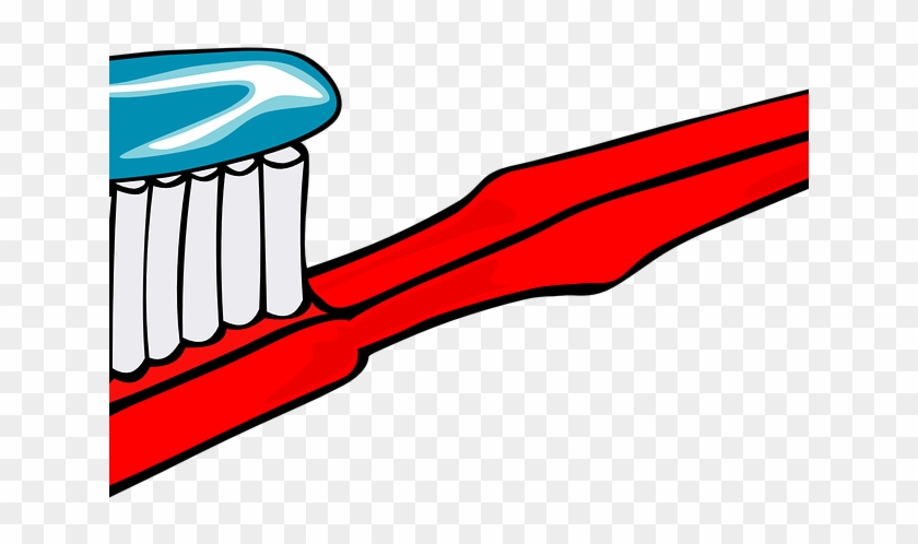Brush Clipart Toothpaste - Brush Teeth Clip Art #1705236