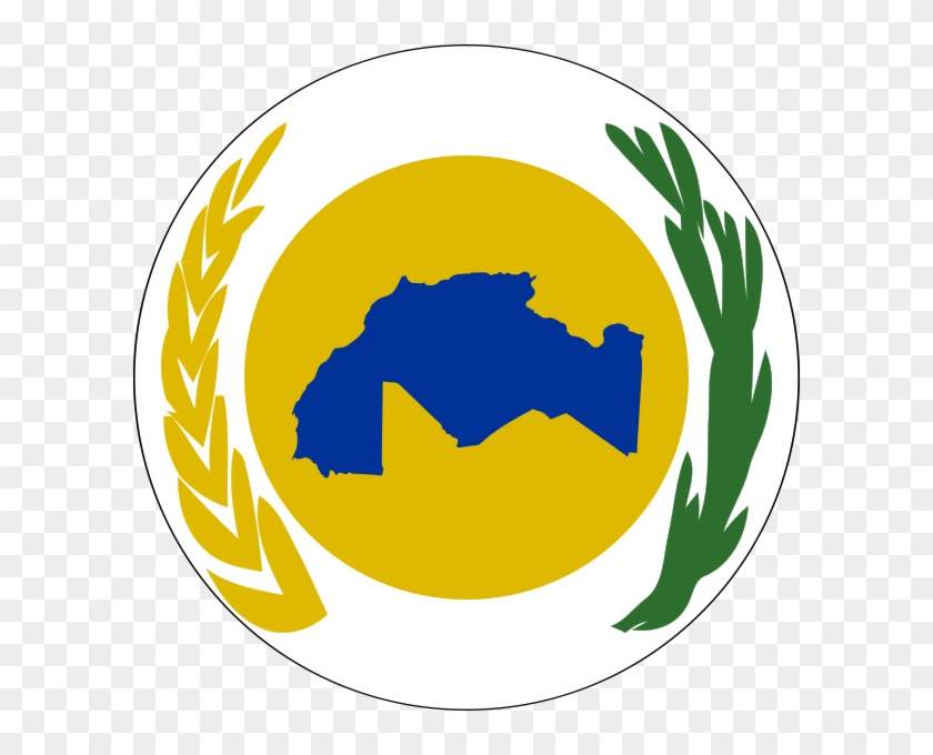 Emblem Of The Arab Maghreb Union - Arab Maghreb Union Logo #1705293