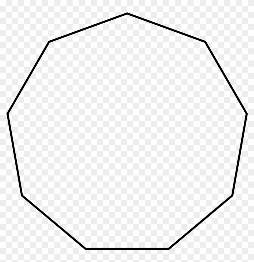 Star Polygon 9-1 - Egg Outline #1705307