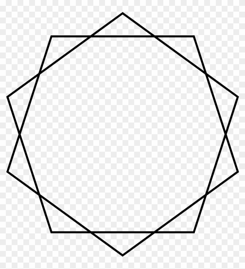 Star Polygon 10-2 - Cyclic Number #1705315