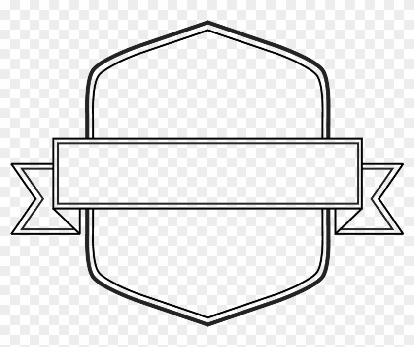 Polygon Outline Rubber Stamp Border Miscellaneous Stamps - Line Art #1705328