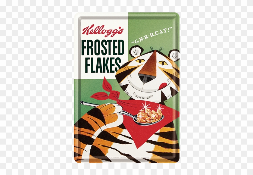 Nostalgic-art Blechpostkarte 'frosted Flakes Tony Tiger' - Tony The Tiger Vintage #1705472