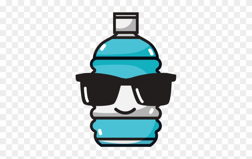 Water Bottle Clipart Cute - Sad Water Bottle Clipart #1705512