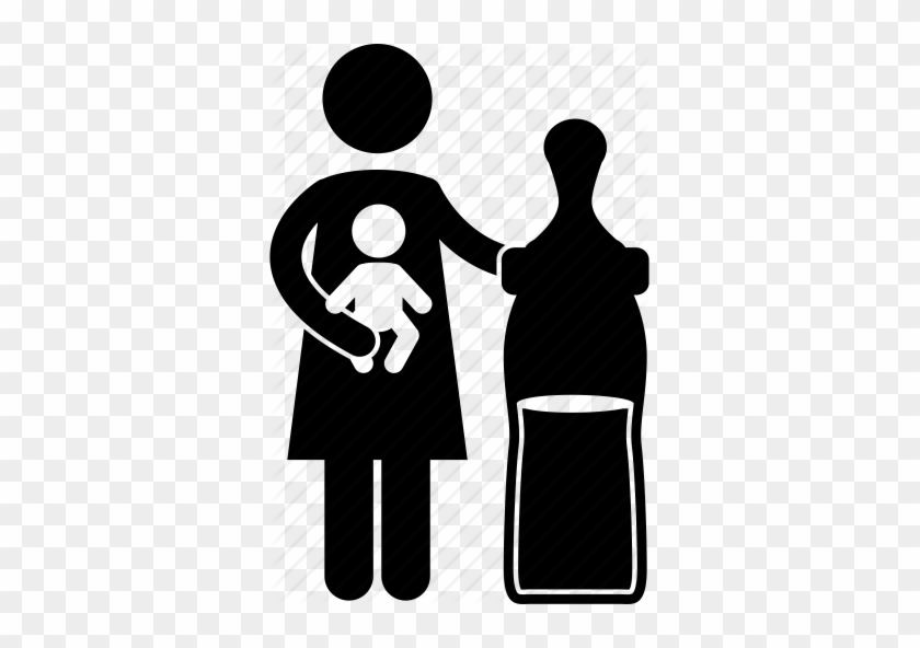 Baby Babysitter Caretaker Woman - Icon Baby Sitter #1705630