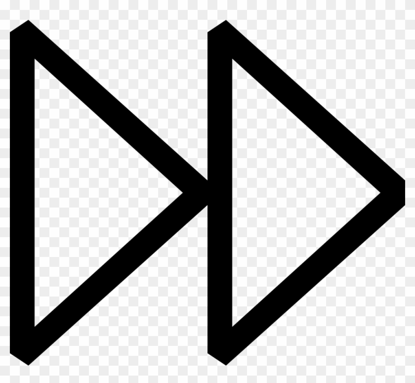 Fast Forward Png Picture - Triangle #1705712