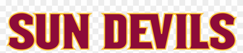 Arizona State Athletics Wordmark - Sun Devils Logo Png #1705745