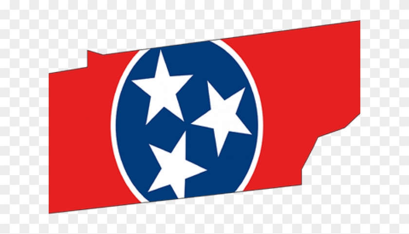 Tennessee Flag Clipart Tennessee State - Printable Tennessee State Flag #1705783