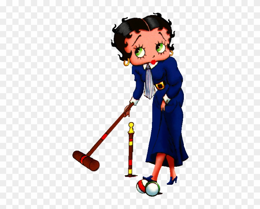 Croquet Party, Betty Boop Pictures, Stay Fit, Prompt, - Betty Boop #1705784