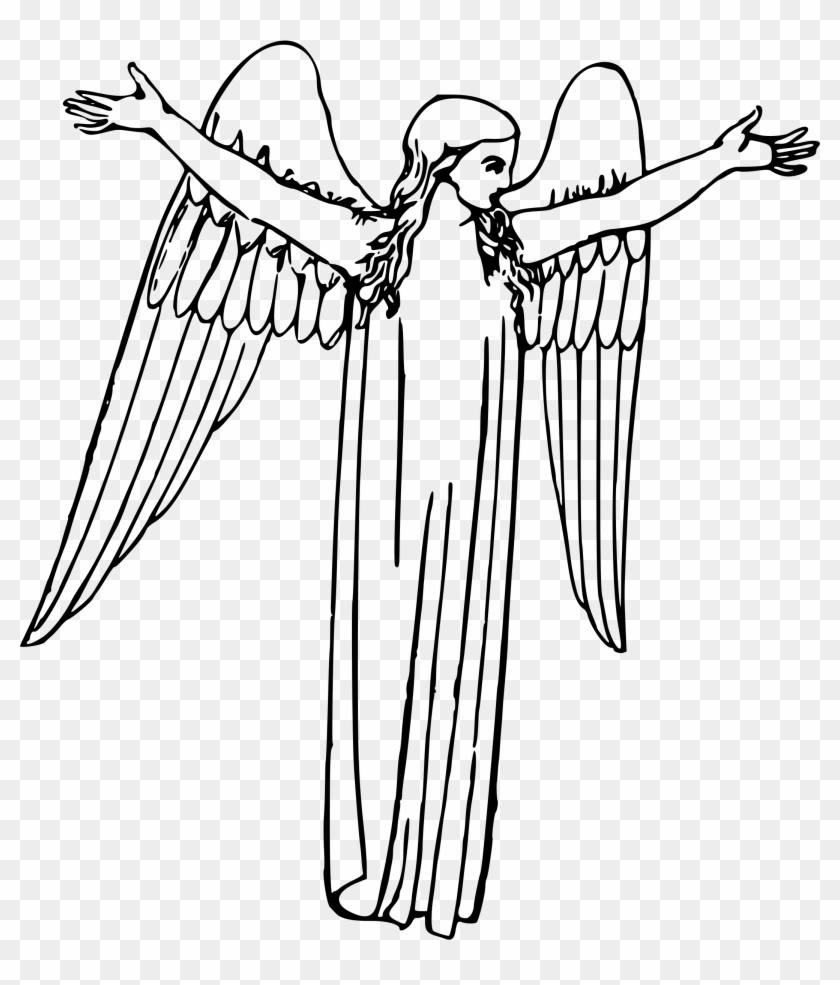 Big Image - Angel Gabriel Drawing #1705904