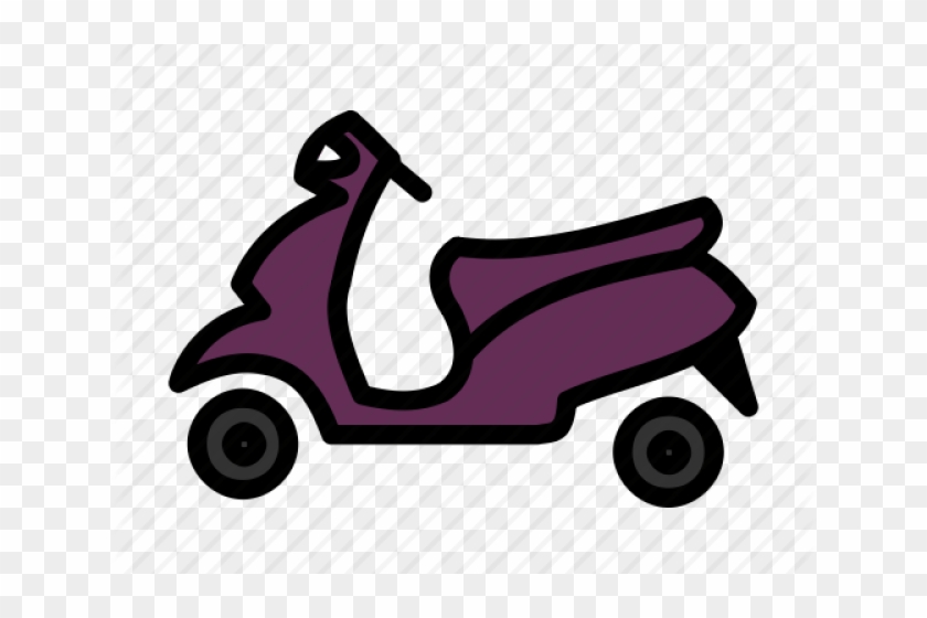 Vehicle Clipart Two Wheeler - Illustration #1706054