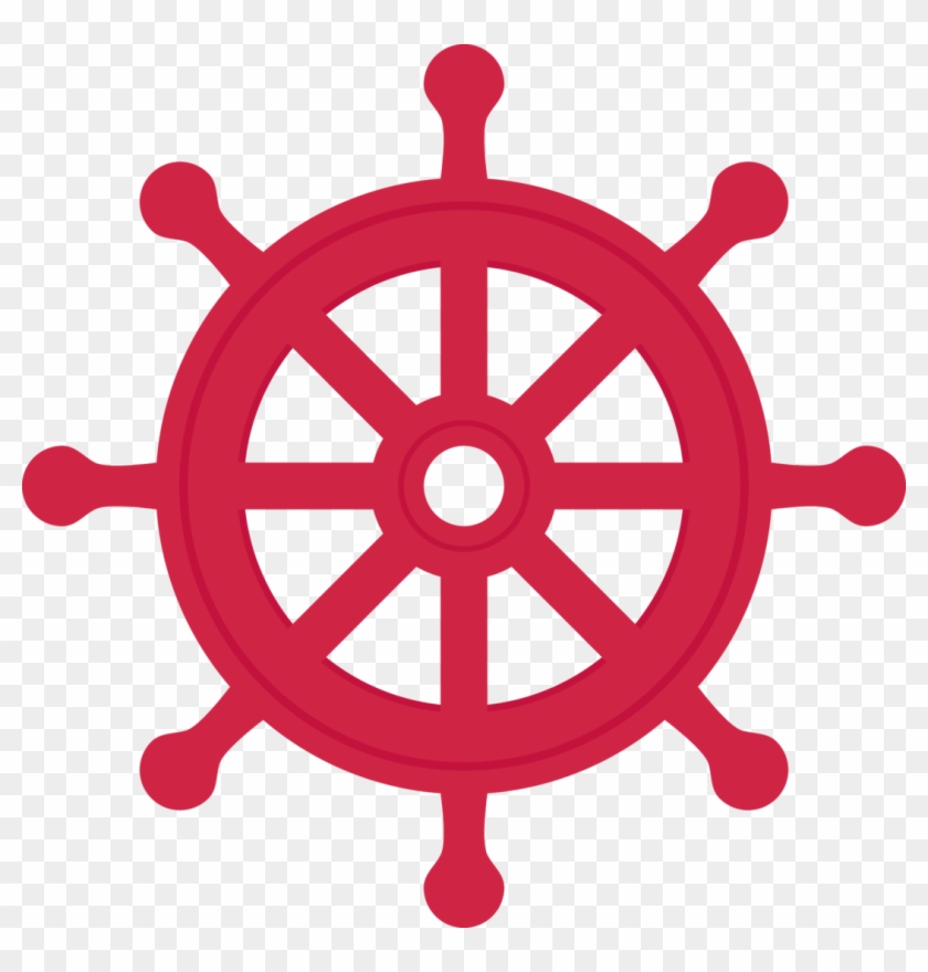 Nautical Party, Patch, Silhouette Cameo, Nautical Clipart, - Ship Wheel Clip Art #1706070