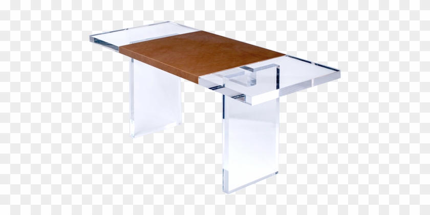 Console Plexiglas Transparent Simple Edge Floating - Coffee Table #1706094