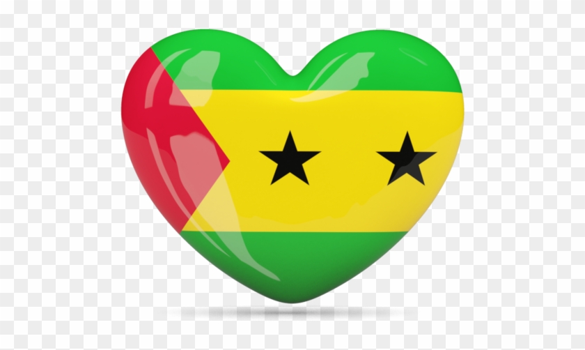 Illustration Of Flag Of Sao Tome And Principe - Trinidad Flag Emoji #1706243