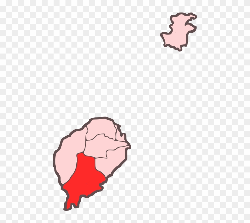 Location Within São Tomé And Príncipe - Caué District #1706253