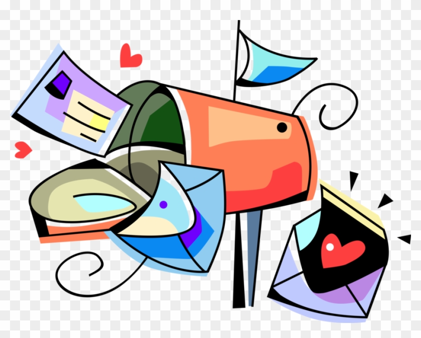 Letter Box Or Mailbox With Love Letter - Letter Box Or Mailbox With Love Letter #1706276