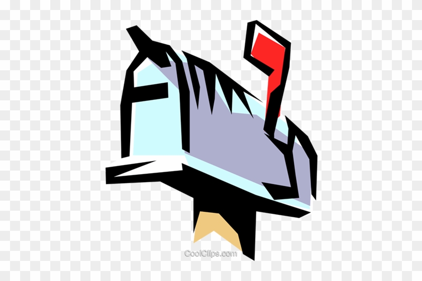 Mailboxes Royalty Free Vector Clip Art Illustration - Mailboxes Royalty Free Vector Clip Art Illustration #1706283