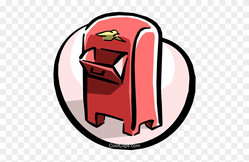 Mailbox Royalty Free Vector Clip Art Illustration - Mailbox Royalty Free Vector Clip Art Illustration #1706290