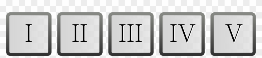 Roman Numerals Number Numerical Digit Computer Icons - Roman Numerals Icons #1706346