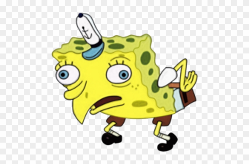 Spongebob Mocking Meme Png #1706356