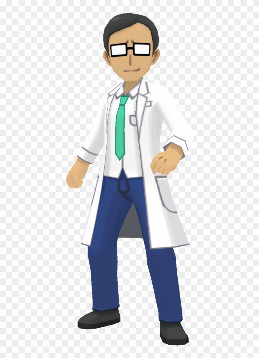 Janitor Clipart Peon - Pokemon Scientist #1706401