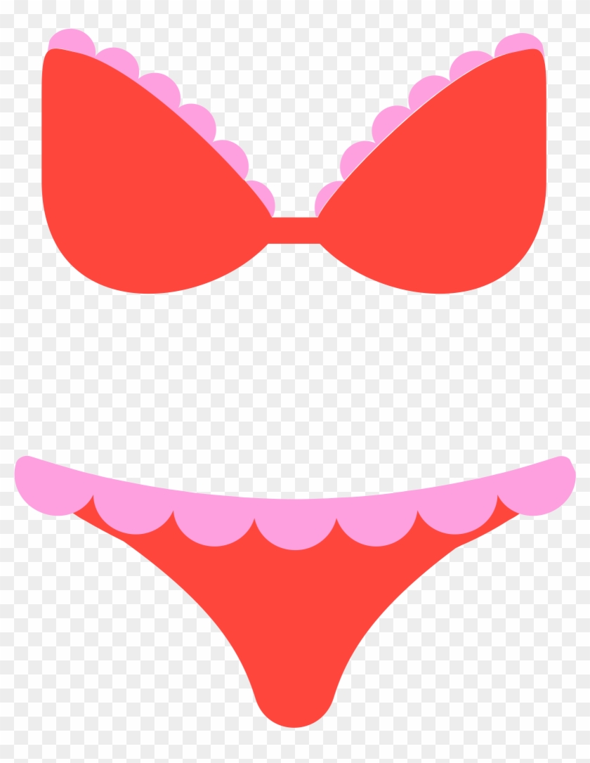 Bikini Clipart Svg - Traje De Baño Emoji #1706415