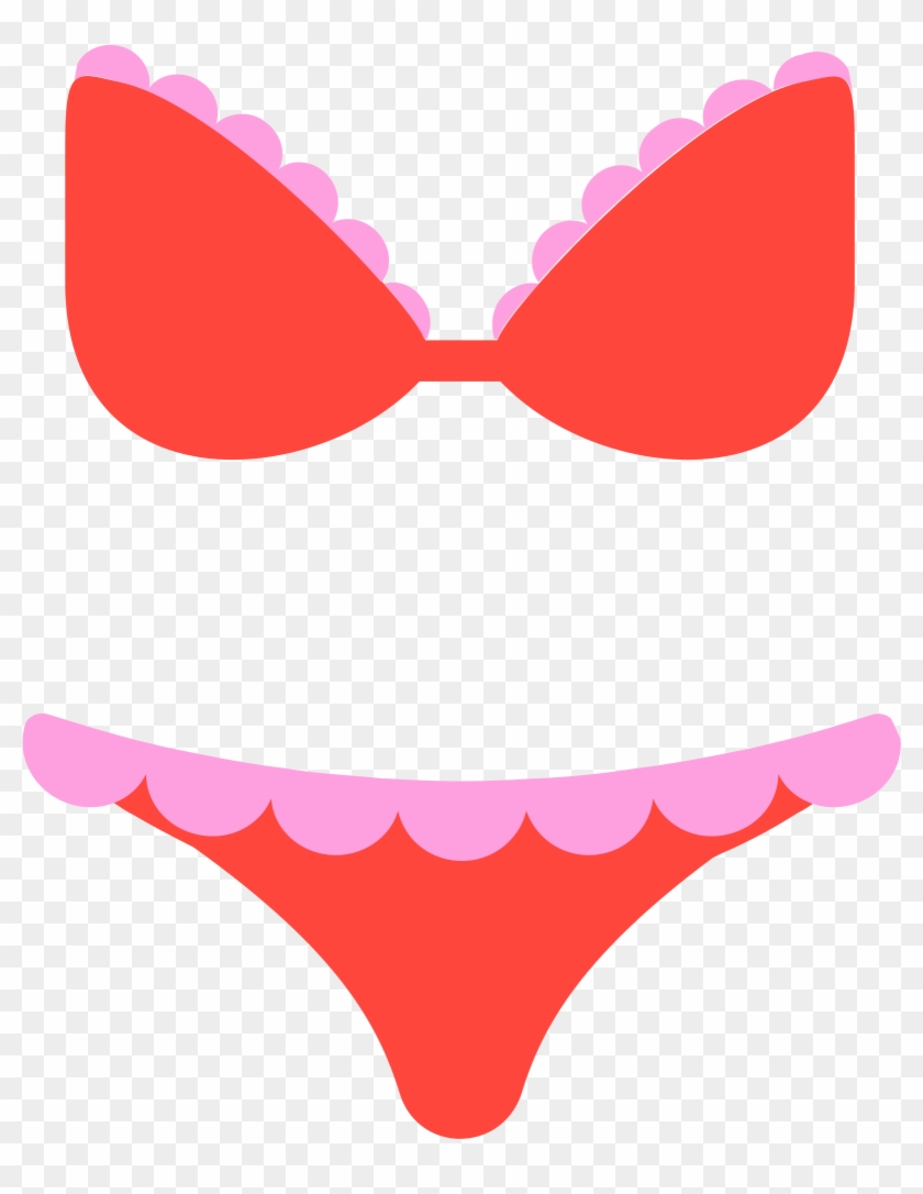 Bikini Clipart Svg - Traje De Baño Emoji #1706415