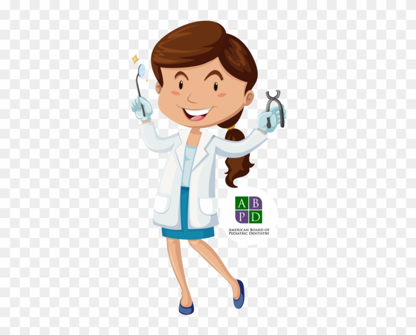 About Us - Female Dentist Vector #1706423