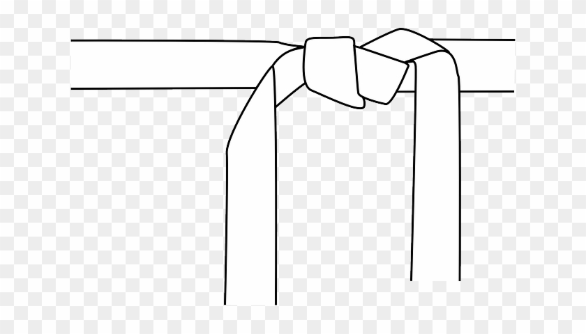 Karate, Judo, Belt, White, Martial Arts - Cinturon Blanco Karate #1706448