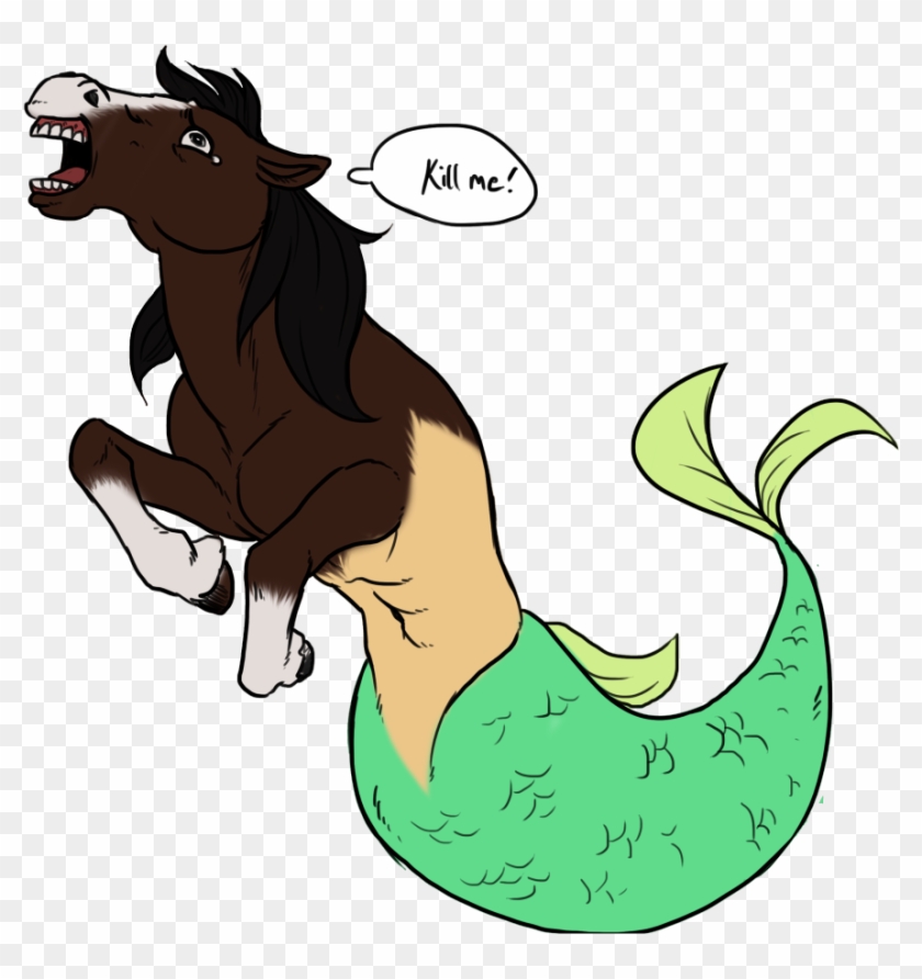 “ Half Mermaid/ Half Centaur ” I Think I Might Have - Cartoon #1706532