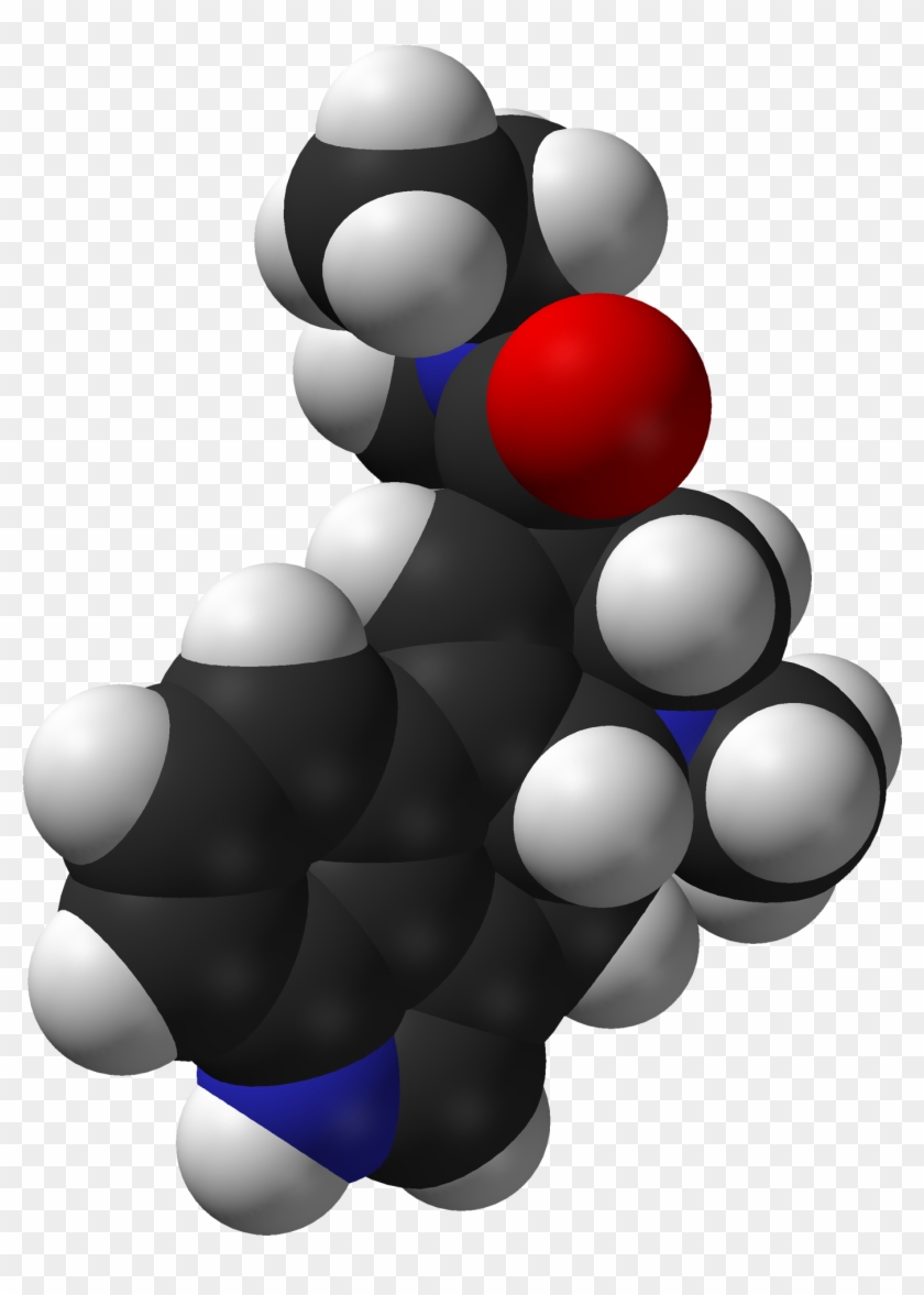 Lsd From Xtal And Spartan Pm3 3d Sf Web - Lsd Molecule #1706559