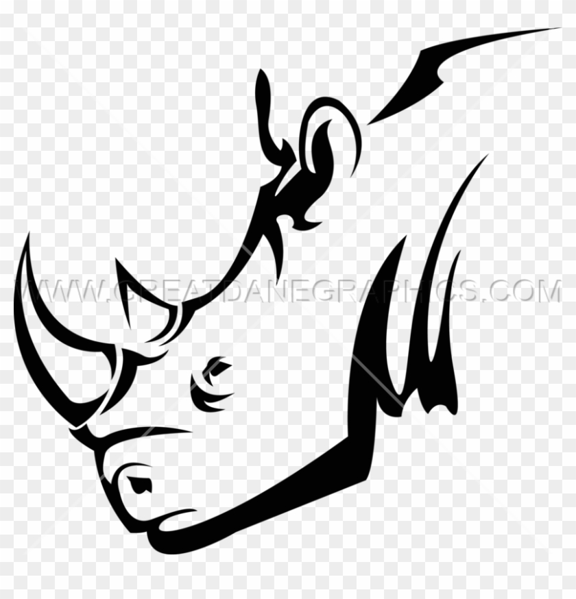 Rhino Head Lineart #1706608