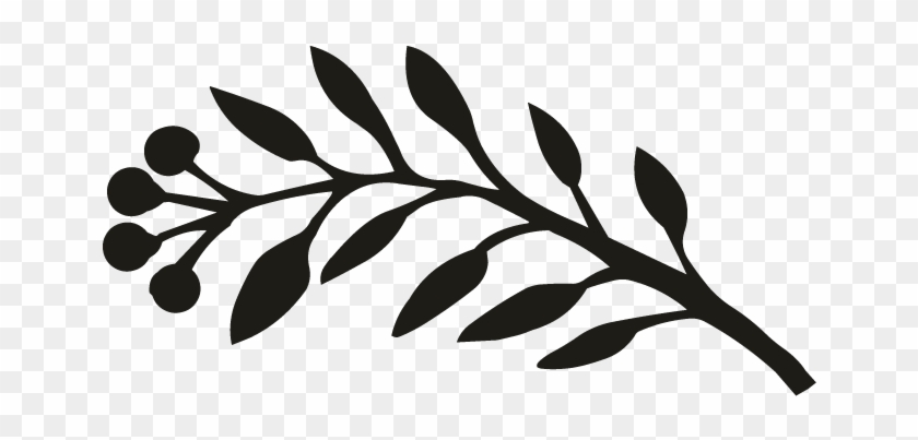 Greely - Clipart Border Black And White Leaves #1706634