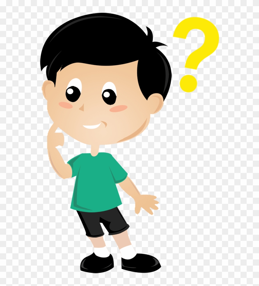 Cartoon Boy Thinking Png - Clipart Child Thinking #1706808