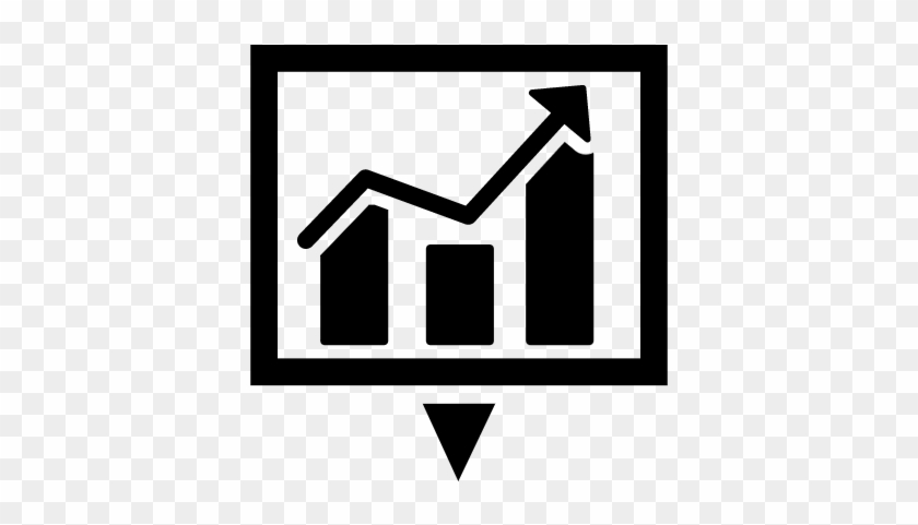 Download Business Statistics Symbol Of A Graphic Vector - Symbol For Statistics #1706853