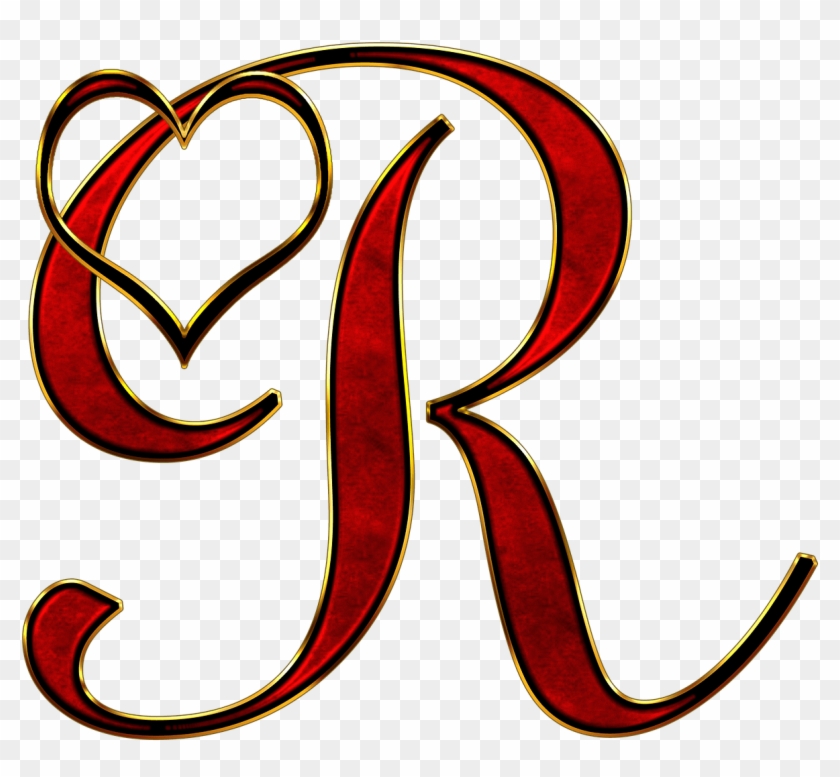 Valentine Capital Letter R Transparent Png Stickpng - R Letter #1706898