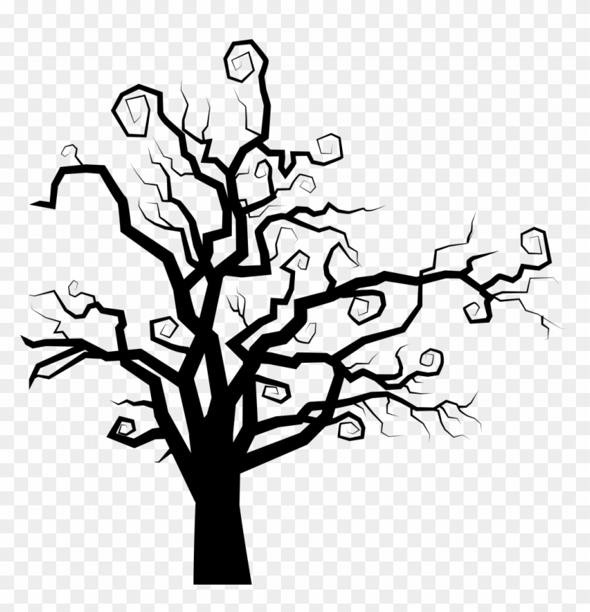 Scary Halloween Trees 39180 - Spooky Tree Silhouette Png #1706902
