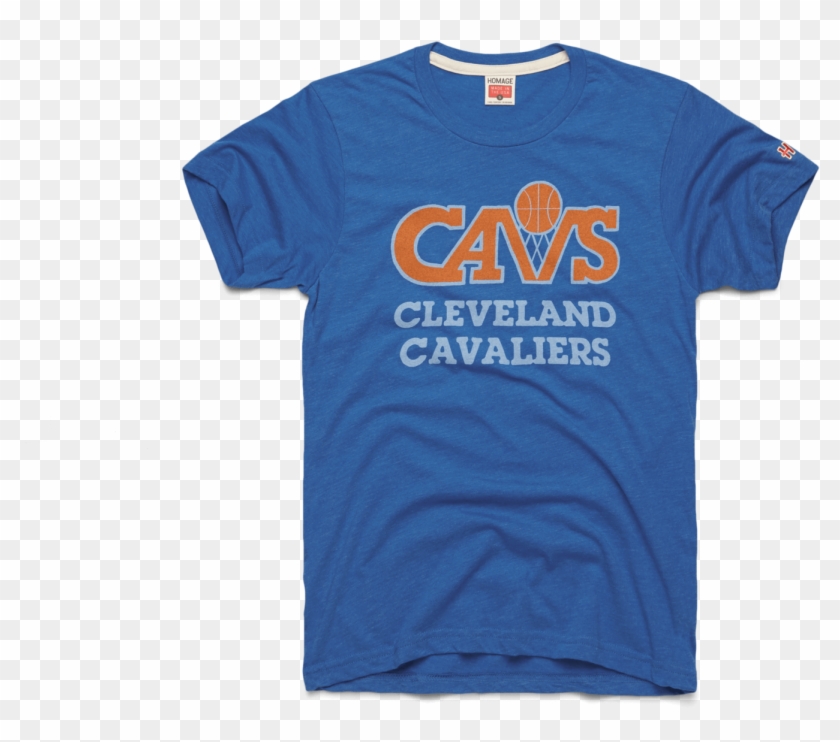 Blue And Orange Cleveland Cavaliers Basketball Retro - Cleveland Cavaliers #1707076