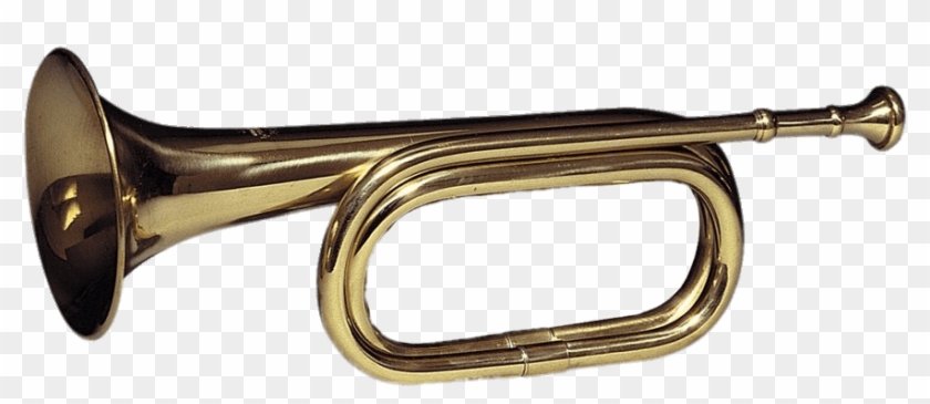 Brass Cavalry Bugle - Bugle Instrument #1707083