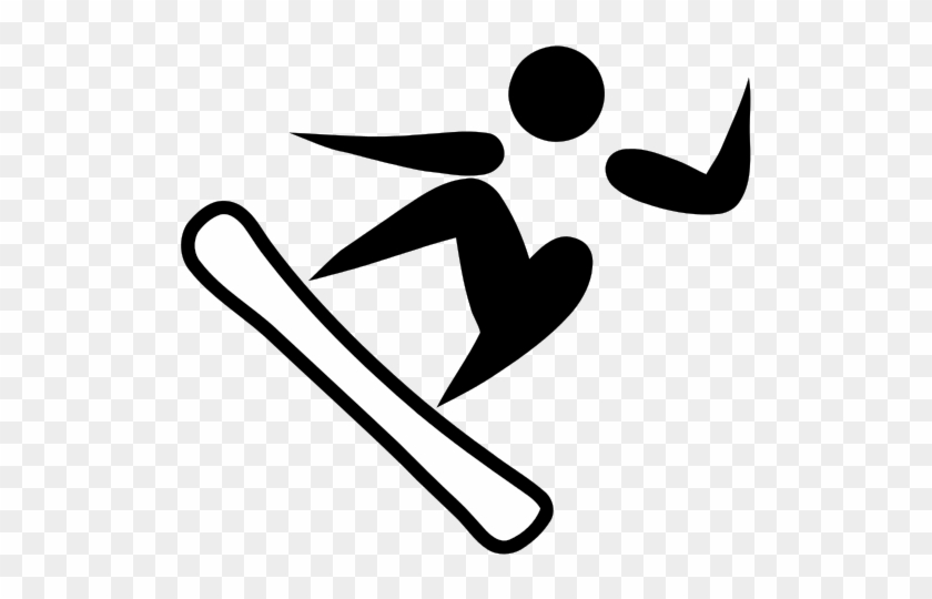 240 × 240 Pixels - Snowboarding Pictogram #1707129