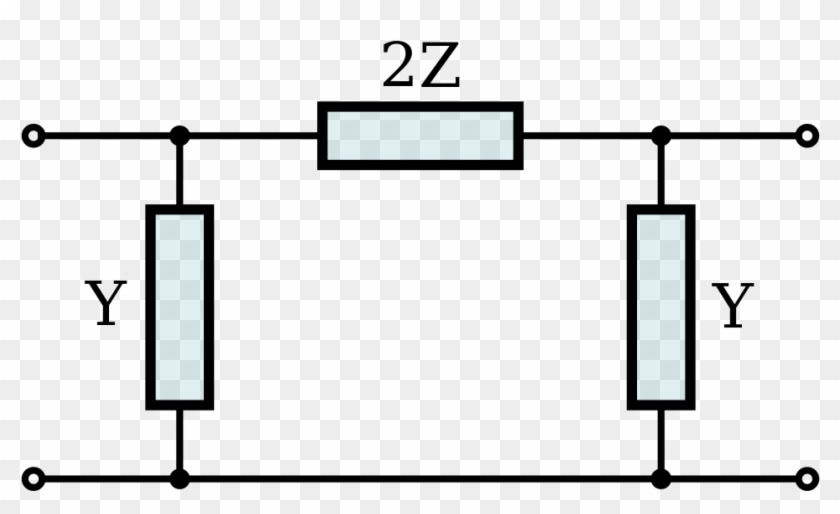 Image Filter Pi Section - Pi Two Port Network #1707171