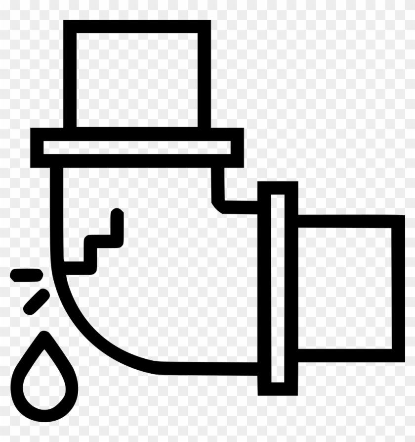 Leaky Elbow Pipe Comments - Broken Pipe Clip Art #1707179