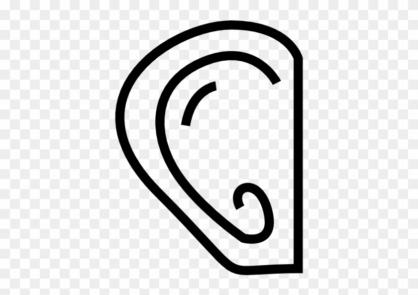Image Library Stock Clipart Listening Ear - Ear #1707212