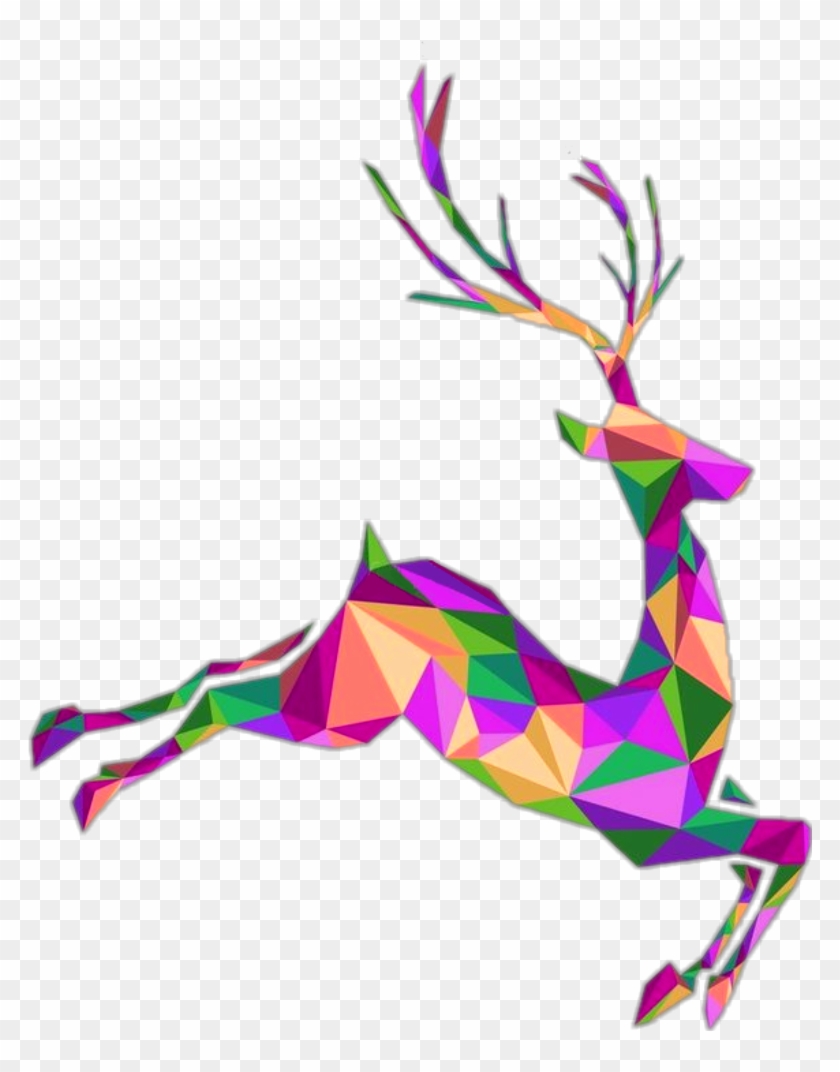 Reindeer Sticker - Merry Christmas Vintage Images Free #1707274