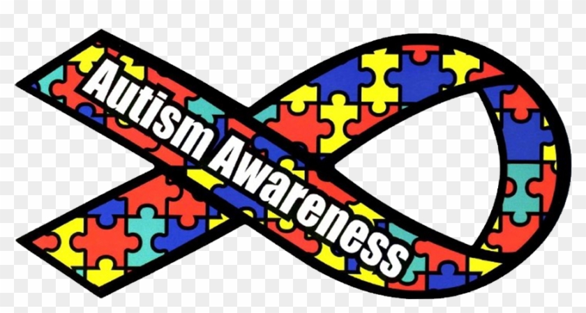 Autism Awareness Month Ribbon #1707281